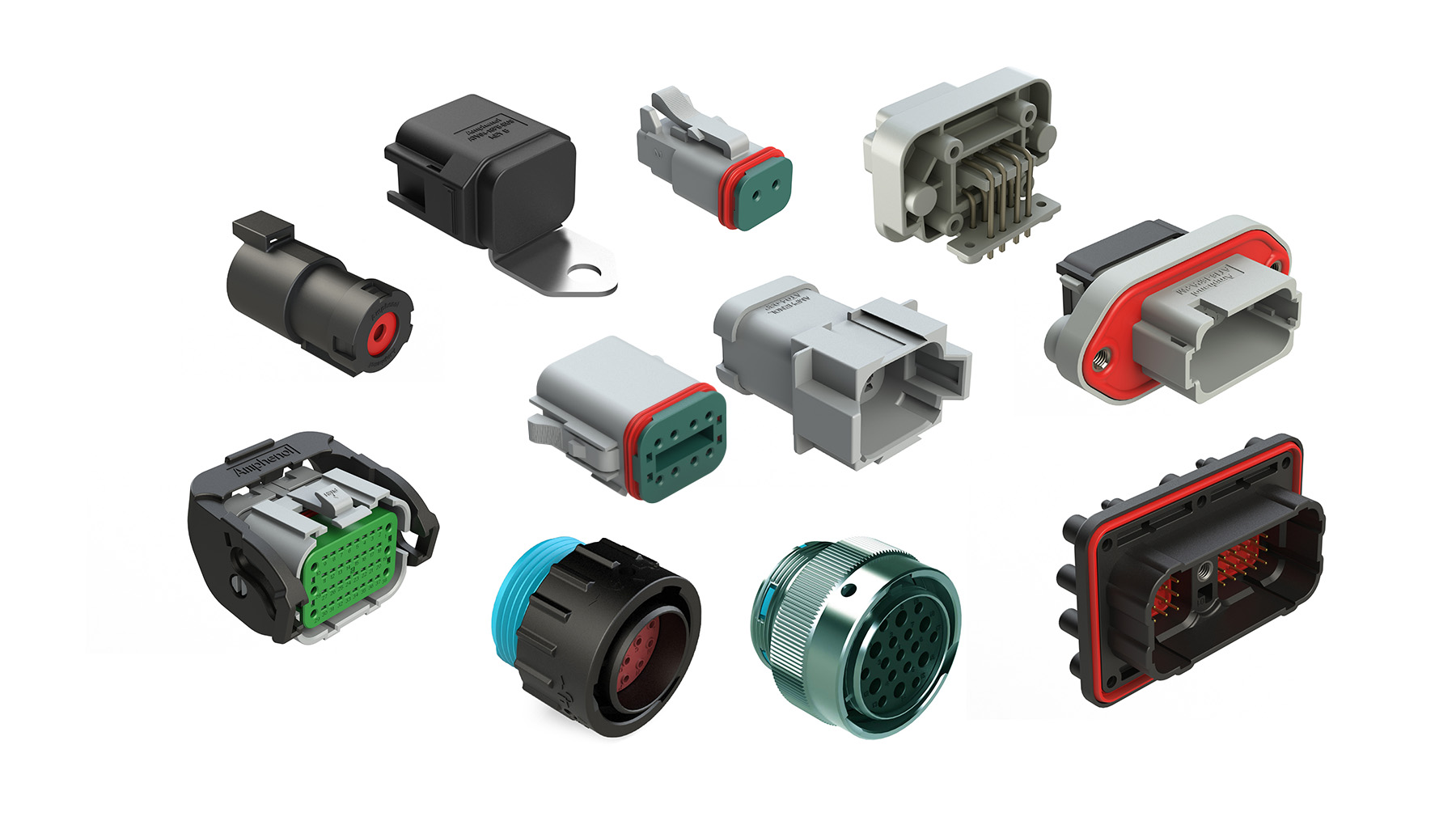 Deutsch industrial connectors — DT, DTP, DTM, HD, HD30 and HDP series from TE Connectivity